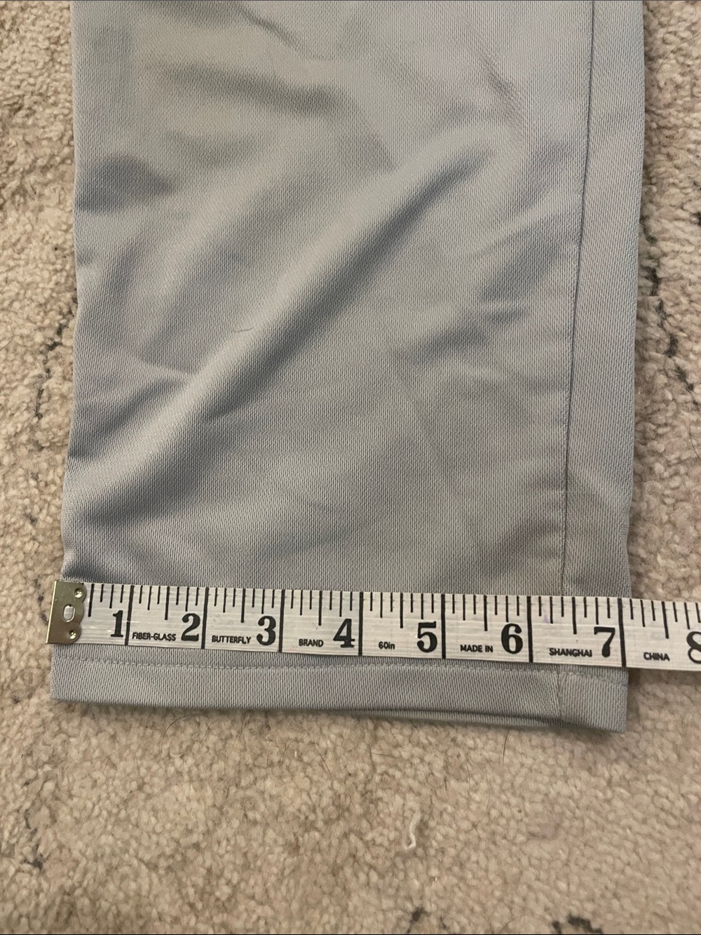 Nike Light Gray Baseball Pants with Black Swoosh - Picture 11 of 12